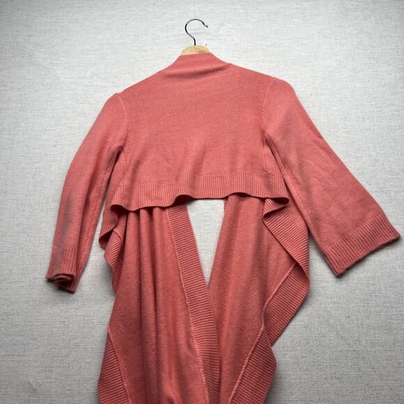 HL Paris + Herve Leger Cashmere Wrap Cardigan Pink Size XS/S Ladies Shrug - Picture 12 of 13